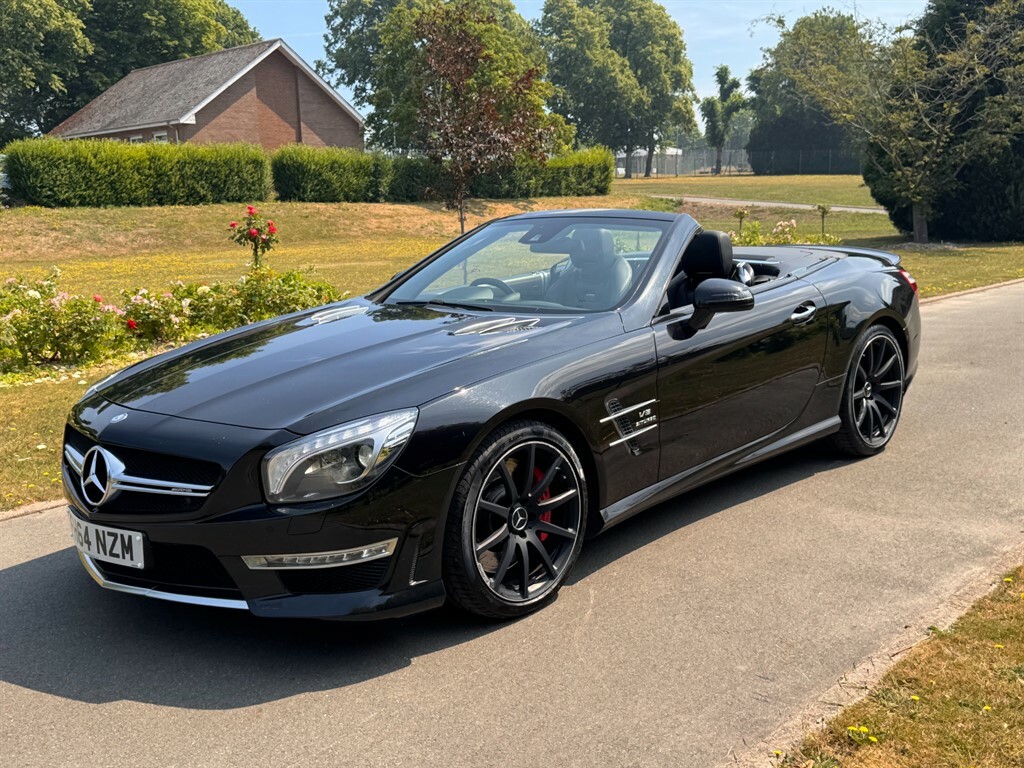 Mercedes-Benz SL Class 5.5L Sl63 Amg Black #2