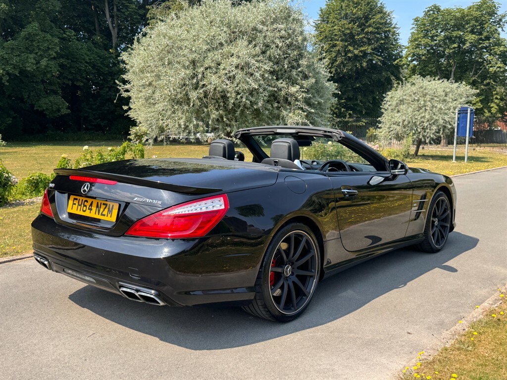 Mercedes-Benz SL Class 5.5L Sl63 Amg Black #4