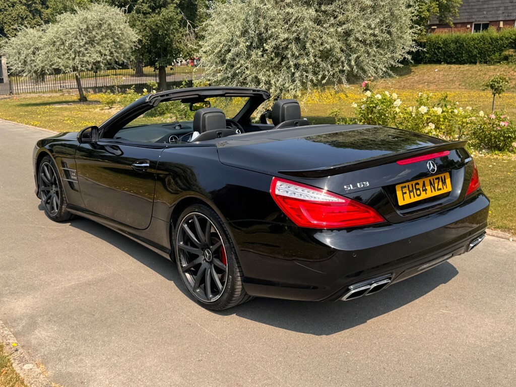 Mercedes-Benz SL Class 5.5L Sl63 Amg Black #5