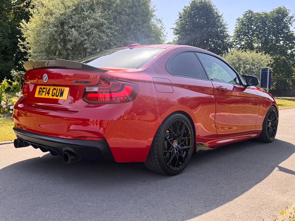 BMW M2 3.0L Red #4