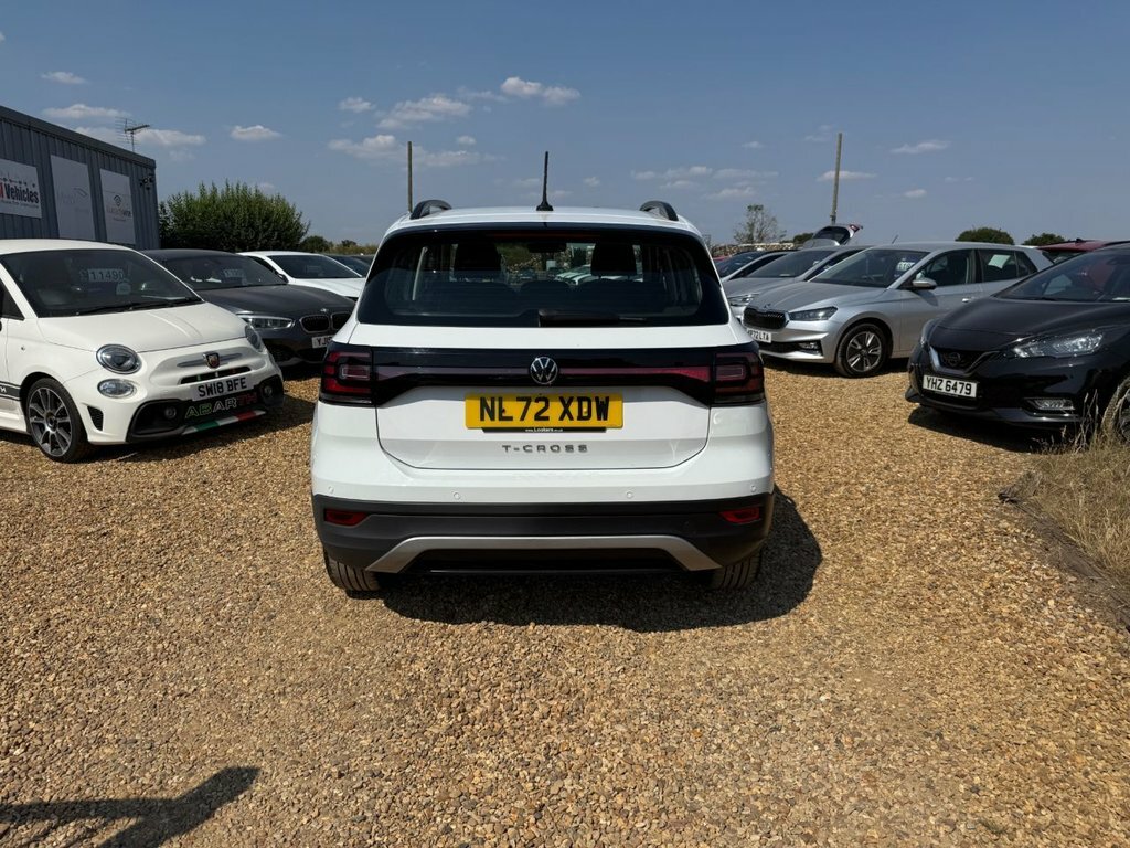 Volkswagen T-Cross 1L Se NL72XDW White #6
