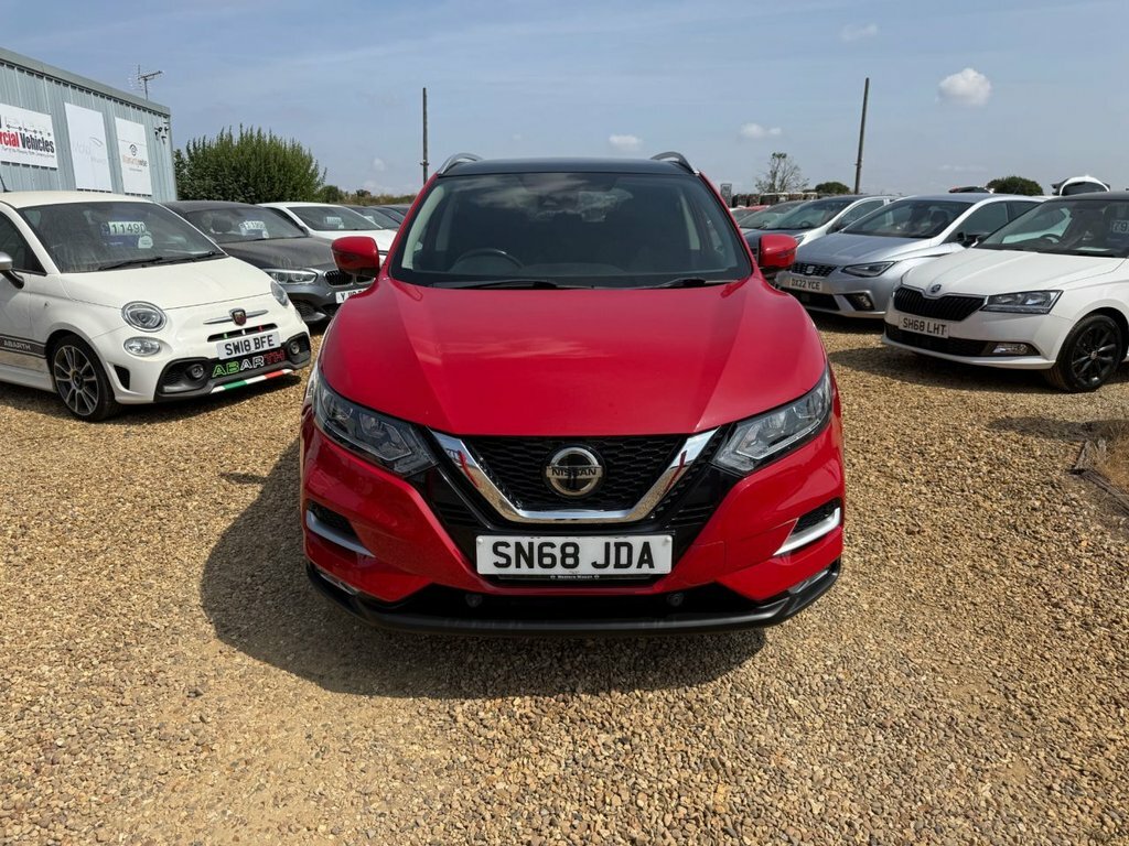 Nissan Qashqai 1.3L N-connecta SN68JDA Red #2