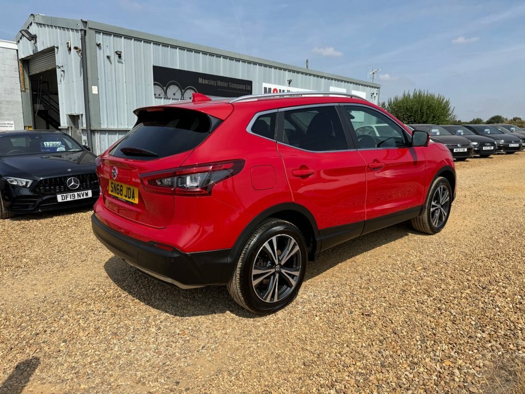 Nissan Qashqai 1.3L N-connecta SN68JDA Red #3