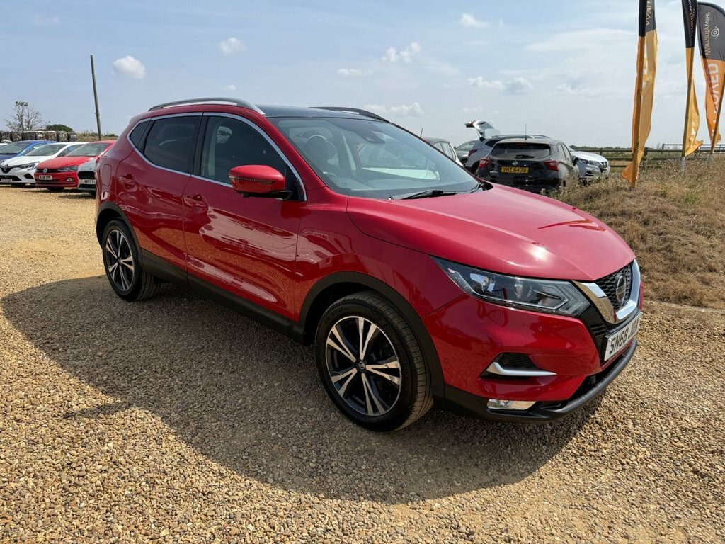 Nissan Qashqai 1.3L N-connecta SN68JDA Red #5