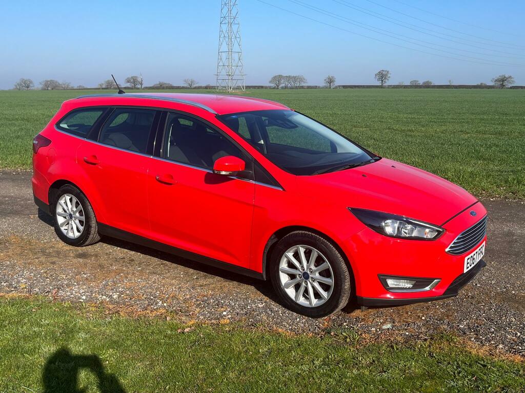 Ford Focus 1.0T Ecoboost Titanium Euro 6 Ss EO67FFC Red #6