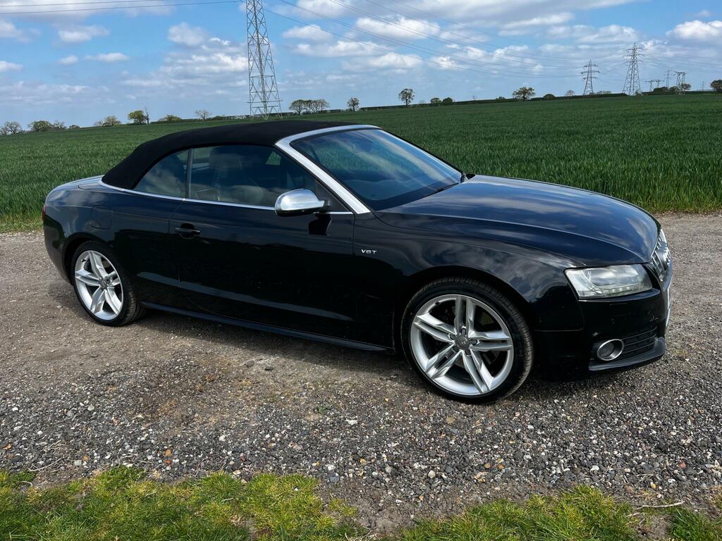 Audi S5 3.0 Tfsi V6 Cabriolet S Tronic Quattro Euro 5 Ss Black #4