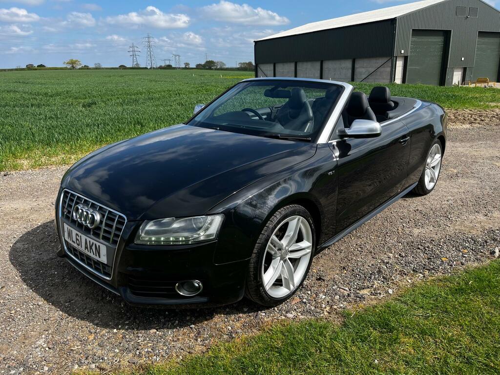 Audi S5 3.0 Tfsi V6 Cabriolet S Tronic Quattro Euro 5 Ss Black #3