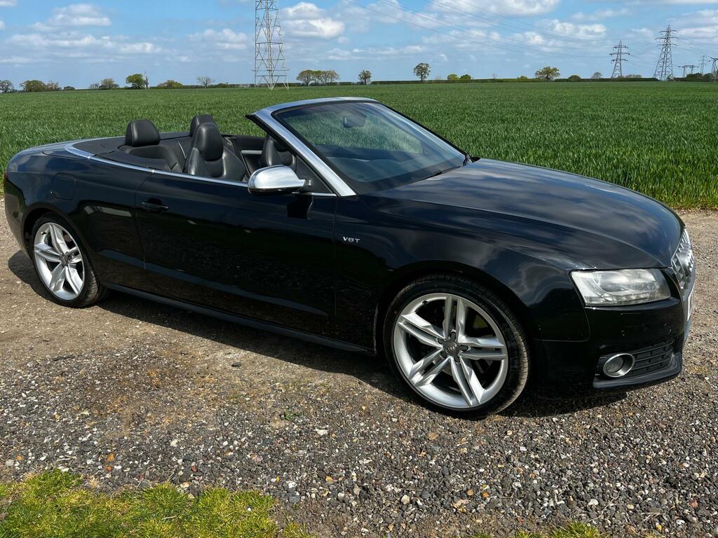 Audi S5 3.0 Tfsi V6 Cabriolet S Tronic Quattro Euro 5 Ss Black
