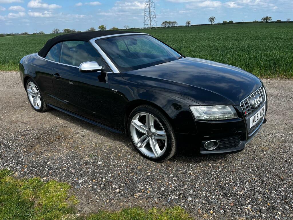 Audi S5 3.0 Tfsi V6 Cabriolet S Tronic Quattro Euro 5 Ss Black #6