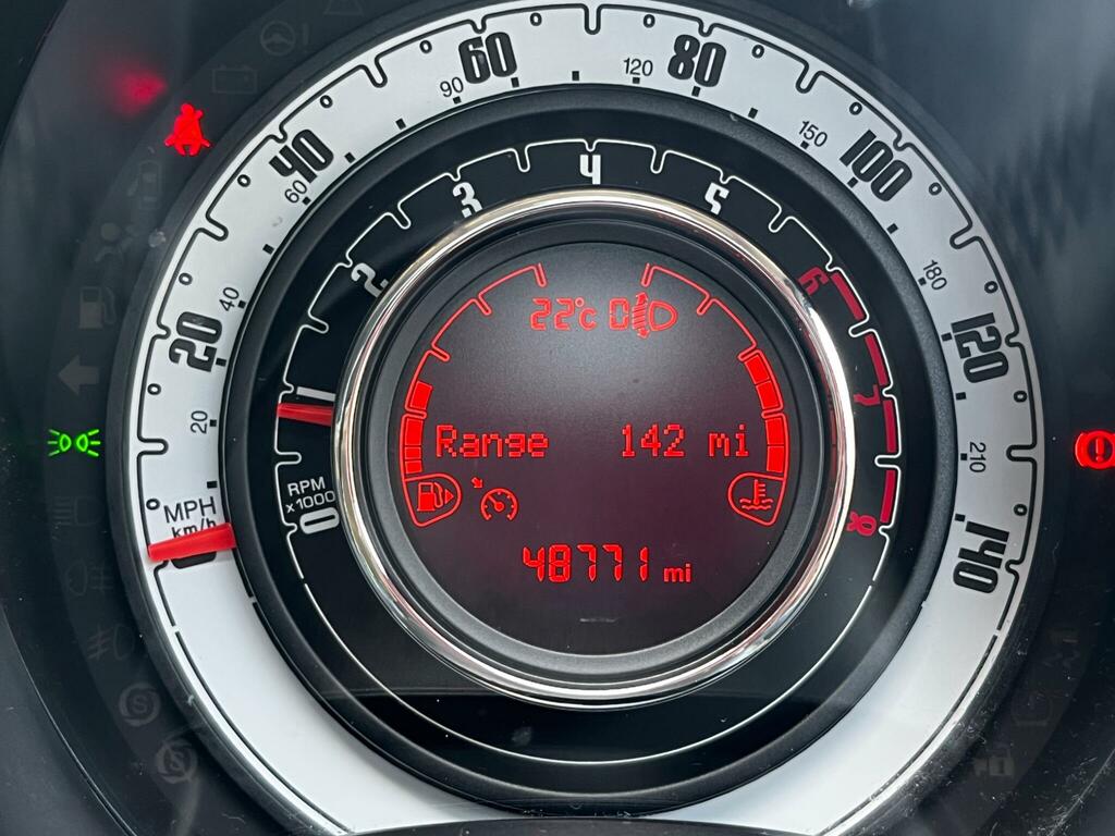 Fiat 500 1.2 Lounge Euro 6 Ss YN19PNF Green #5