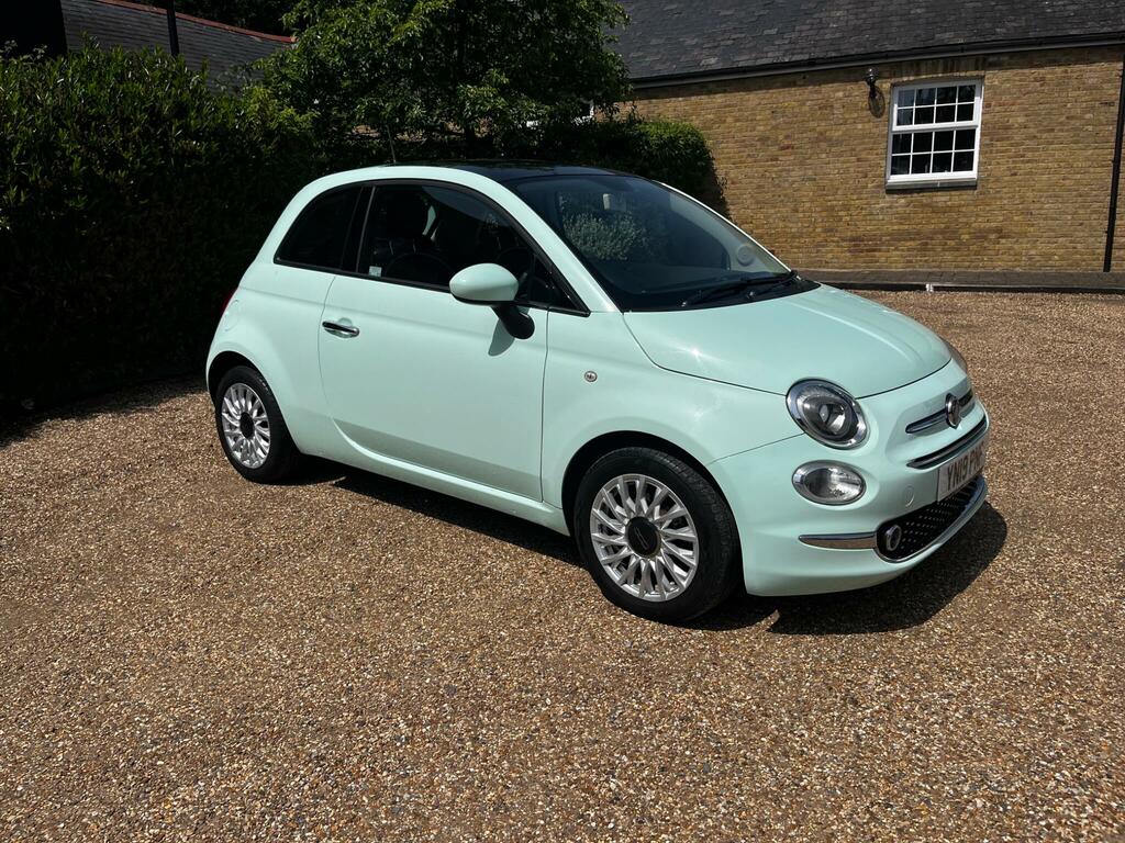 Fiat 500 1.2 Lounge Euro 6 Ss YN19PNF Green #4