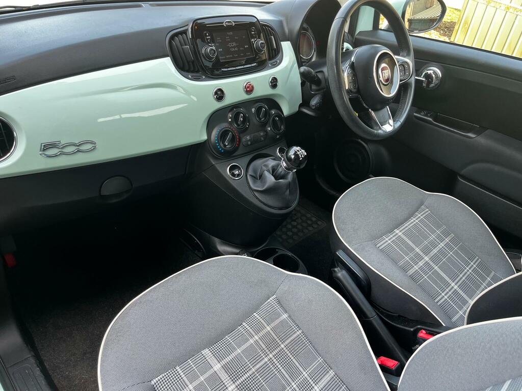 Fiat 500 1.2 Lounge Euro 6 Ss YN19PNF Green #2