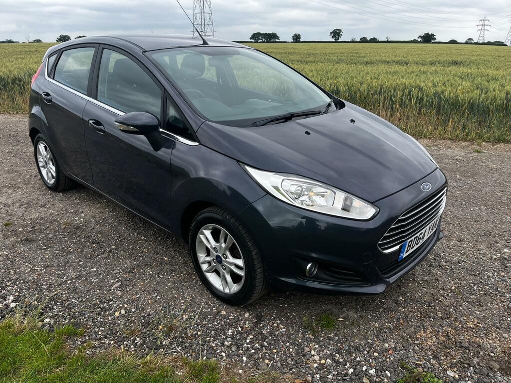 Ford Fiesta 1.6 Zetec Powershift Euro 5 BD64YAK Grey #6