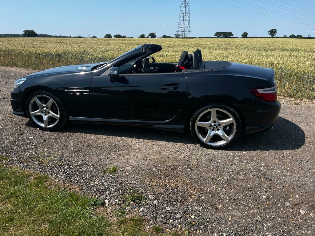 Mercedes-Benz SLK 1.8 Slk200 Blueefficiency Amg Sport Edition 125 G- BN61OYX Black #6