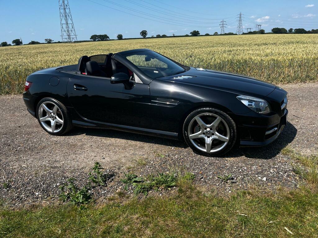 Mercedes-Benz SLK 1.8 Slk200 Blueefficiency Amg Sport Edition 125 G- BN61OYX Black #3