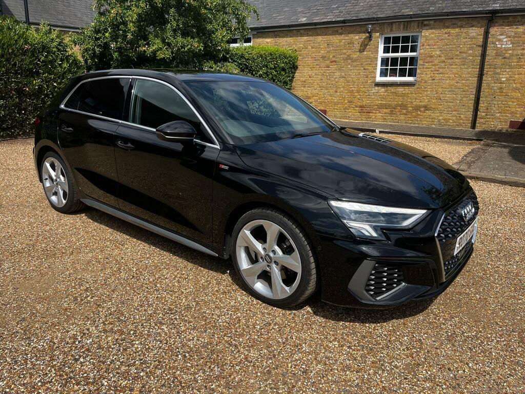 Audi A3 1.5 Tfsi 35 S Line Sportback S Tronic Euro 6 Ss Black
