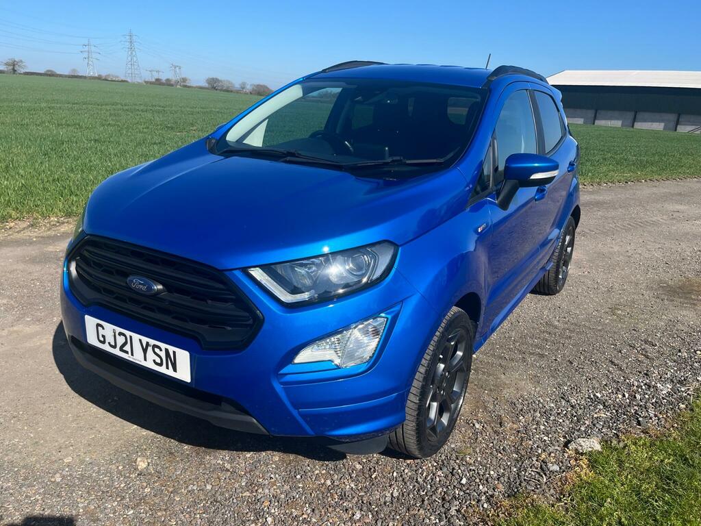Ford Ecosport 1.0T Ecoboost St-line Euro 6 Ss Blue