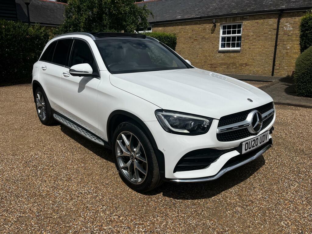 Mercedes-Benz GLC Class 2.0 Glc300 Mhev Amg Line Ultimate G-tronic 4Mat White