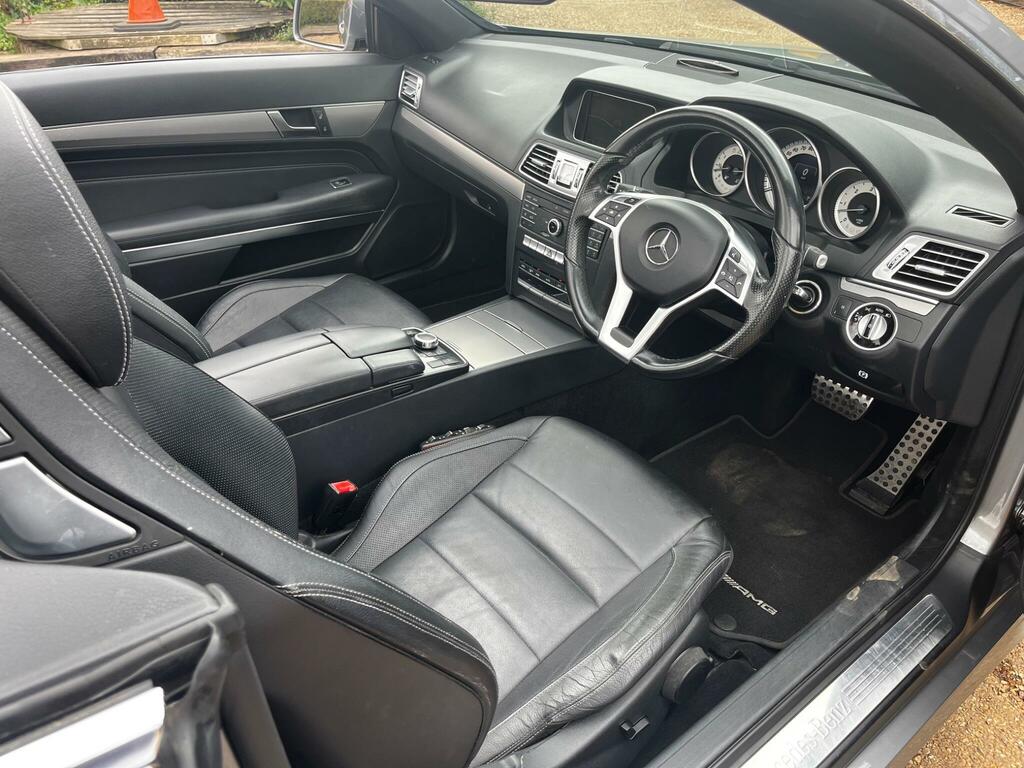 Mercedes-Benz E Class 3.0 E350d V6 Bluetec Amg Line Cabriolet G-tronic Silver #4