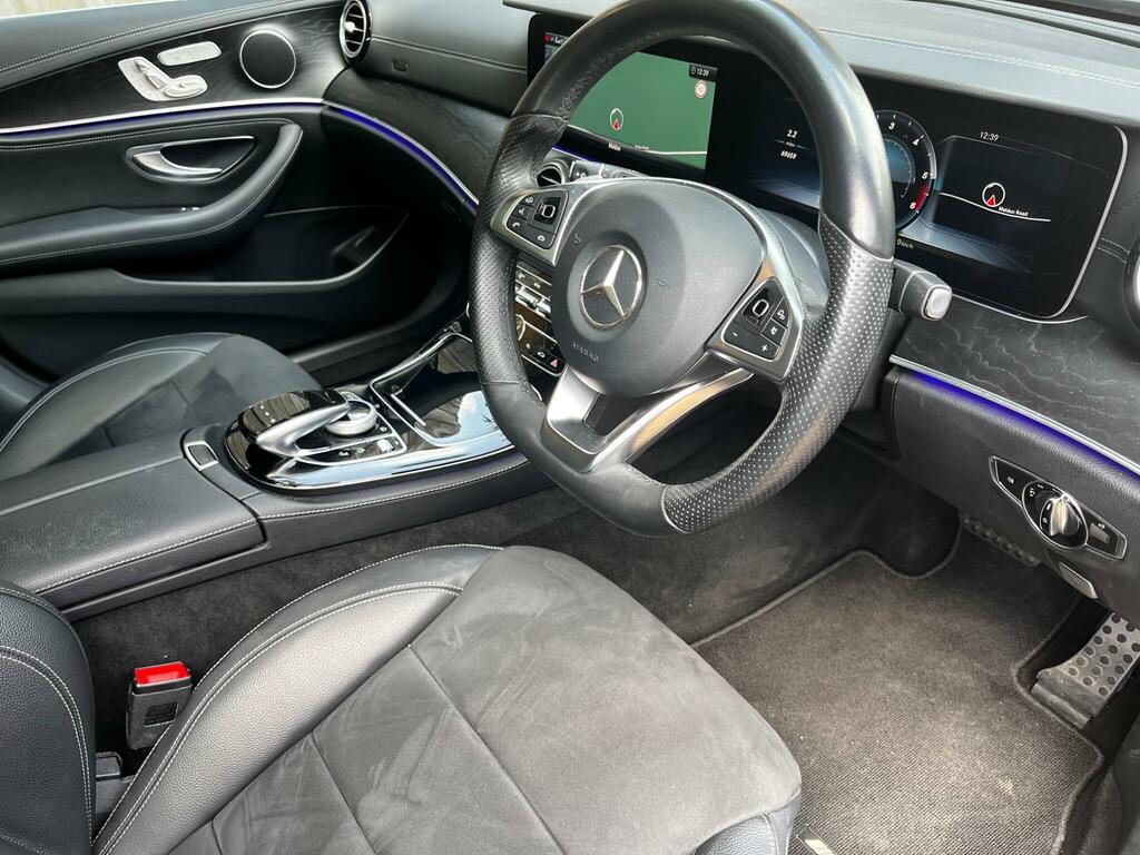 Mercedes-Benz E Class E 220 D Se Silver #52