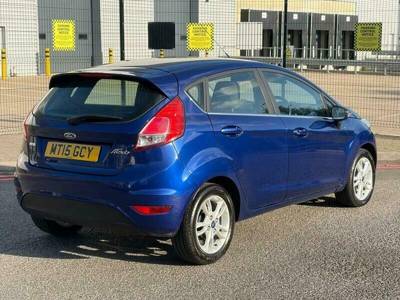 Ford Fiesta 1.0T Ecoboost Zetec Hatchback MT15GCY Blue #3