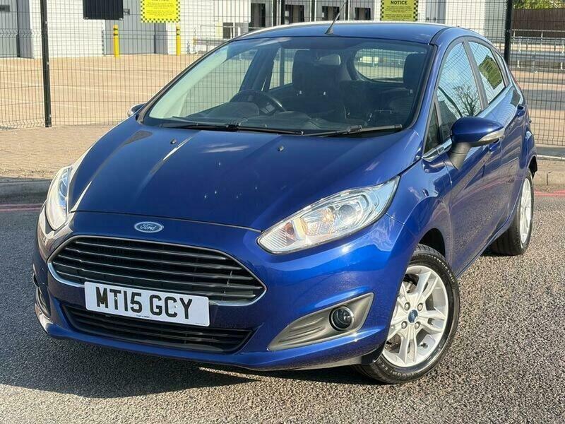 Ford Fiesta 1.0T Ecoboost Zetec Hatchback MT15GCY Blue #4