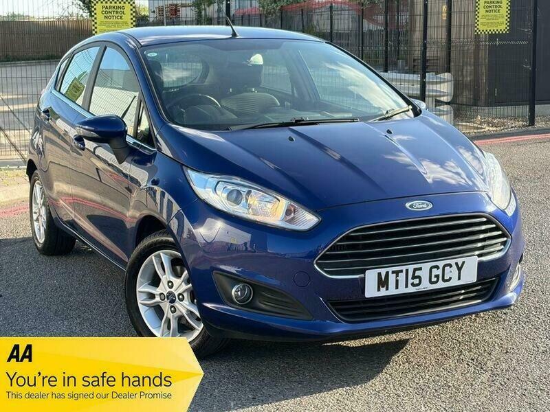 Ford Fiesta 1.0T Ecoboost Zetec Hatchback MT15GCY Blue