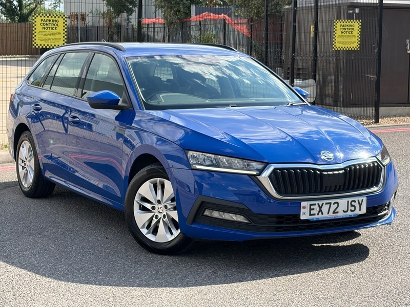 Skoda Octavia 1.0 Tsi Se Estate EX72JSY Blue #3