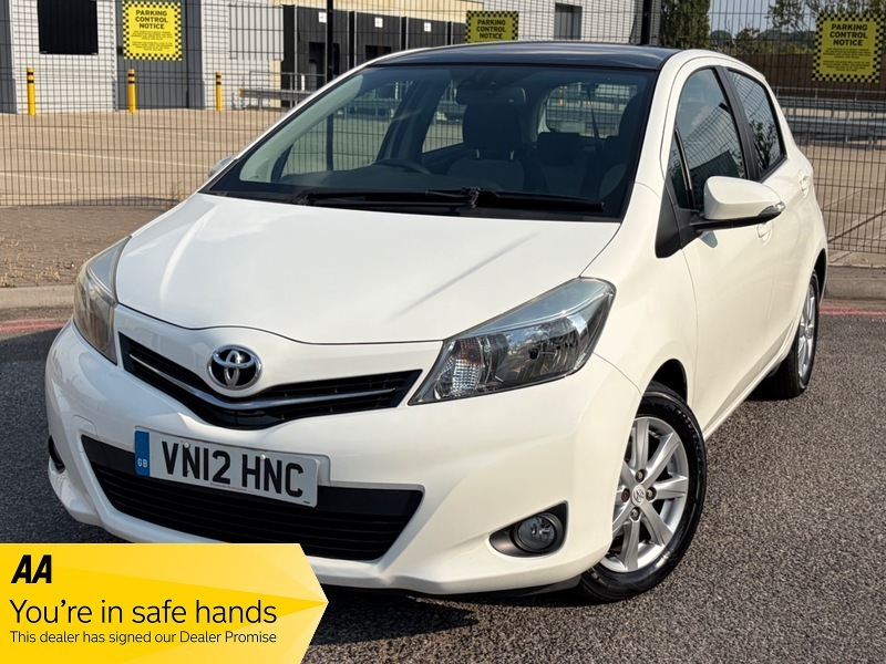 Toyota Yaris 1.33 Dual Vvt-i T White