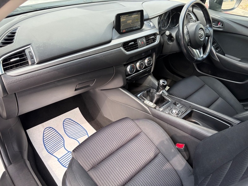 Mazda 6 2.2 D Sport Nav 148 Bhp Silver #12