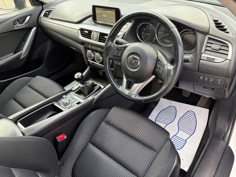 Mazda 6 2.2 D Sport Nav 148 Bhp Silver #11
