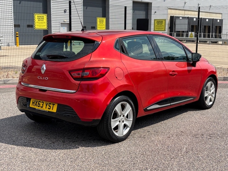 Renault Clio 1.2 16V Dynamique Medianav Red #4