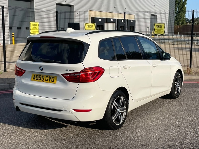 BMW 2 Series 1.5 216D Sport Mpv White #3