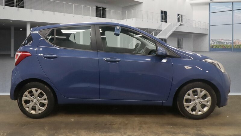 Hyundai I10 1.0-I10-se-5dr Blue #2