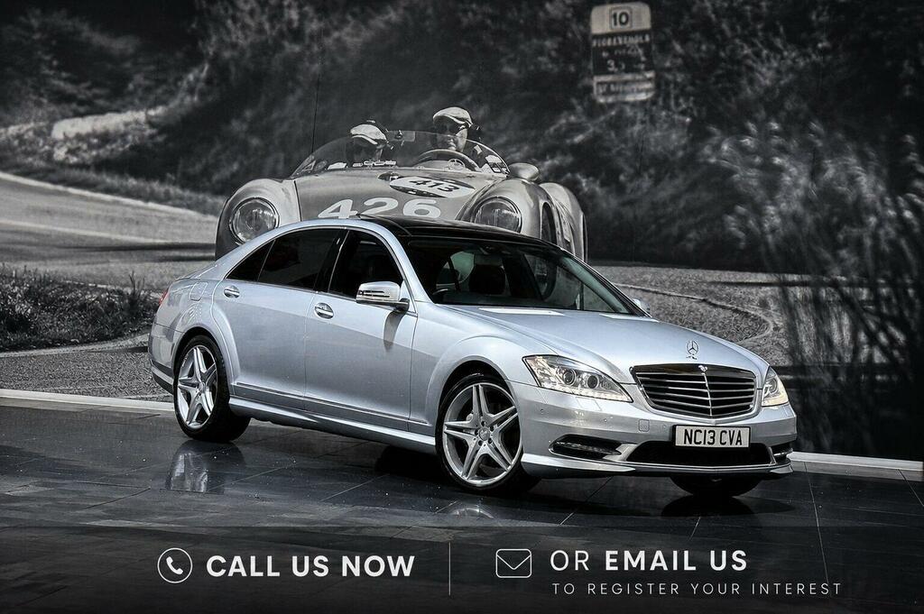 Mercedes-Benz S Class Saloon 3.0 S350l V6 Bluetec Amg Sport Edition G-tr Silver