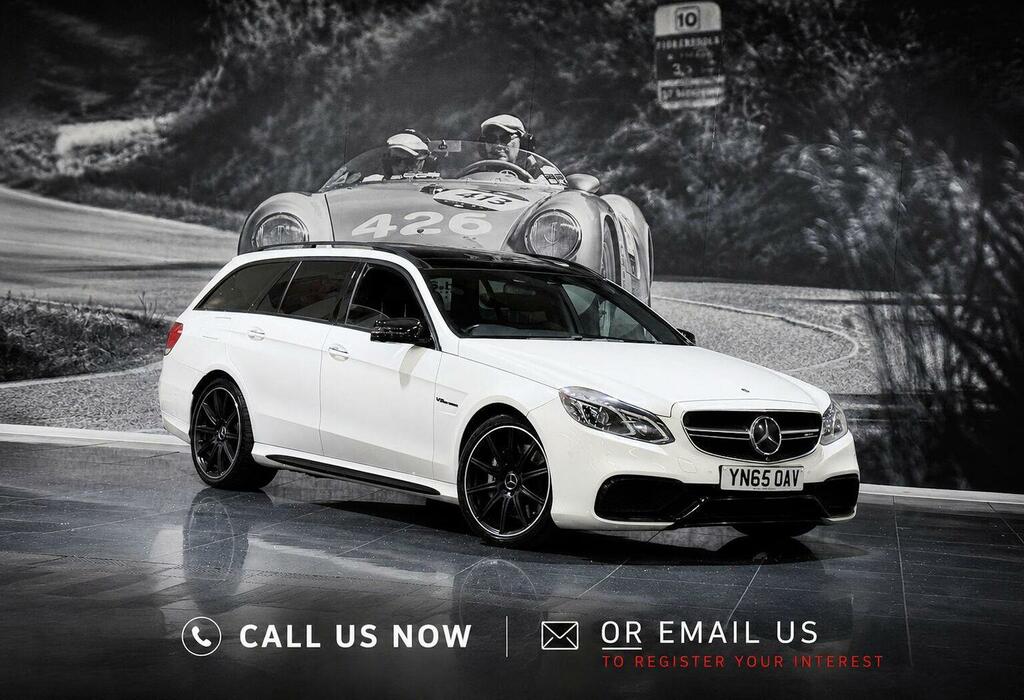 Mercedes-Benz E Class Estate 5.5 E63 V8 Biturbo Amg Spds Mct Euro 6 Ss White