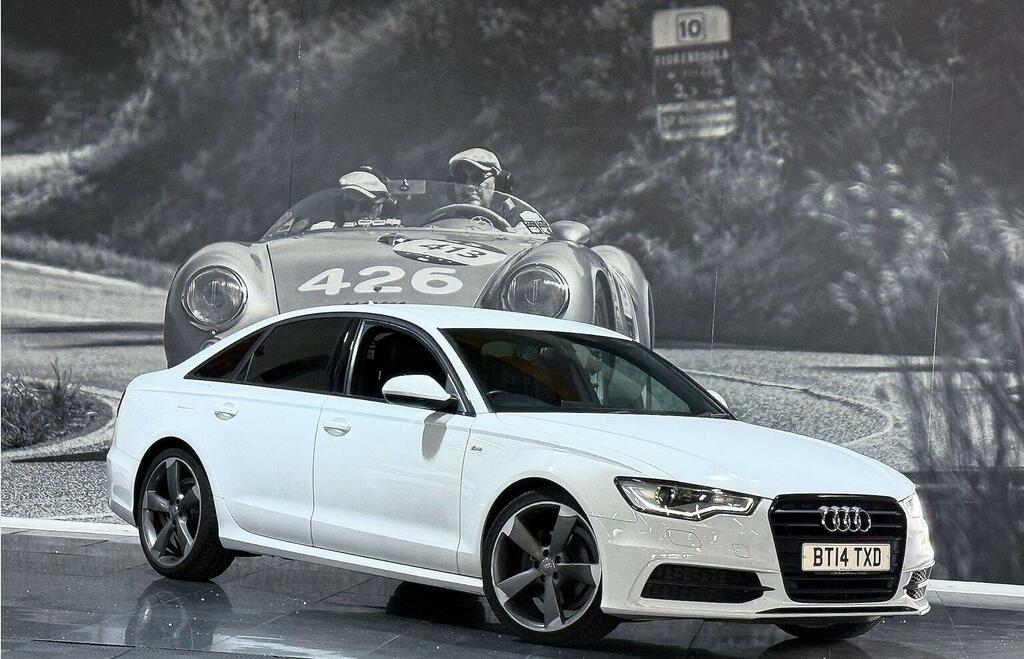Audi A6 Saloon Saloon 2.0 Tdi Ultra Black Edition S Tronic Euro 6 White #5