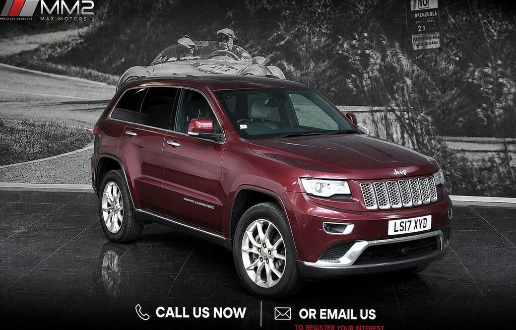 Jeep Grand Cherokee 3.0 V6 Crd Summit 4Wd Euro 6 Red