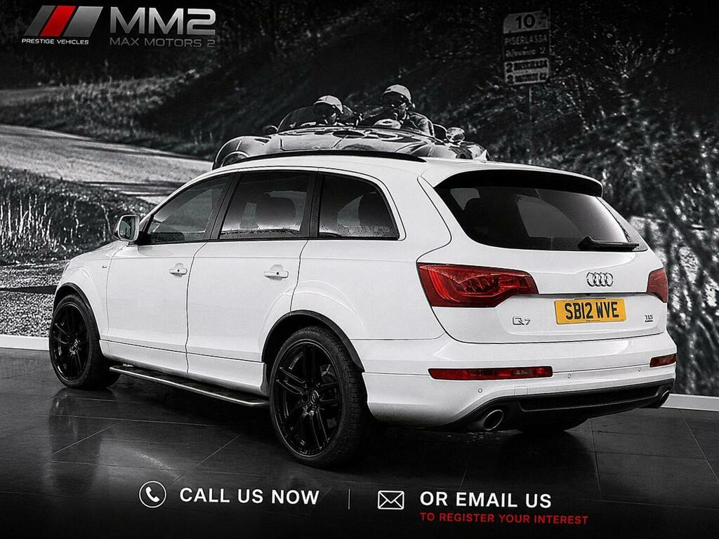 Audi Q7 Suv 3.0 Tdi V6 S Line Plus Tiptronic Quattro Euro White #4