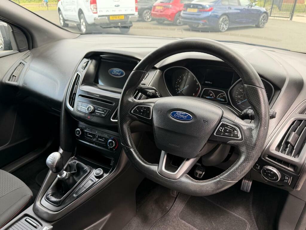 Ford Focus Estate 1.0T Ecoboost St-line Euro 6 Ss 201 Blue #8