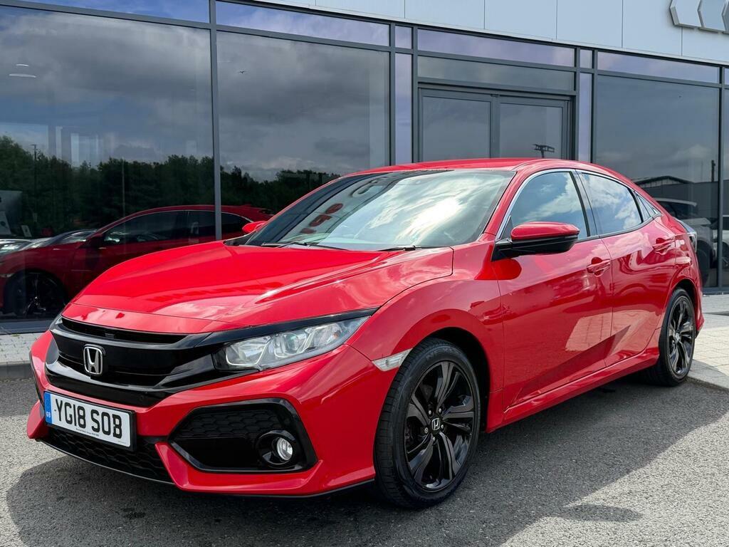 Honda Civic 1.0 Vtec Turbo Sr Euro 6 S S Red