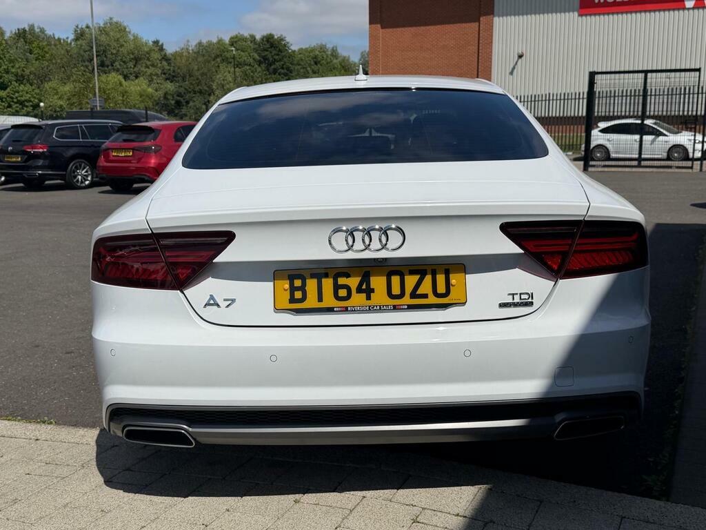 Audi A7 3.0 Tdi V6 S Line Sportback S Tronic Quattro Euro White #4