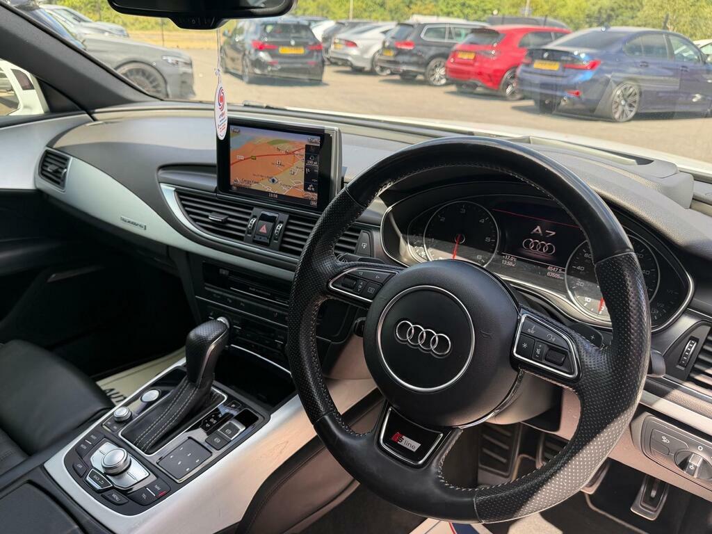Audi A7 3.0 Tdi V6 S Line Sportback S Tronic Quattro Euro White #6