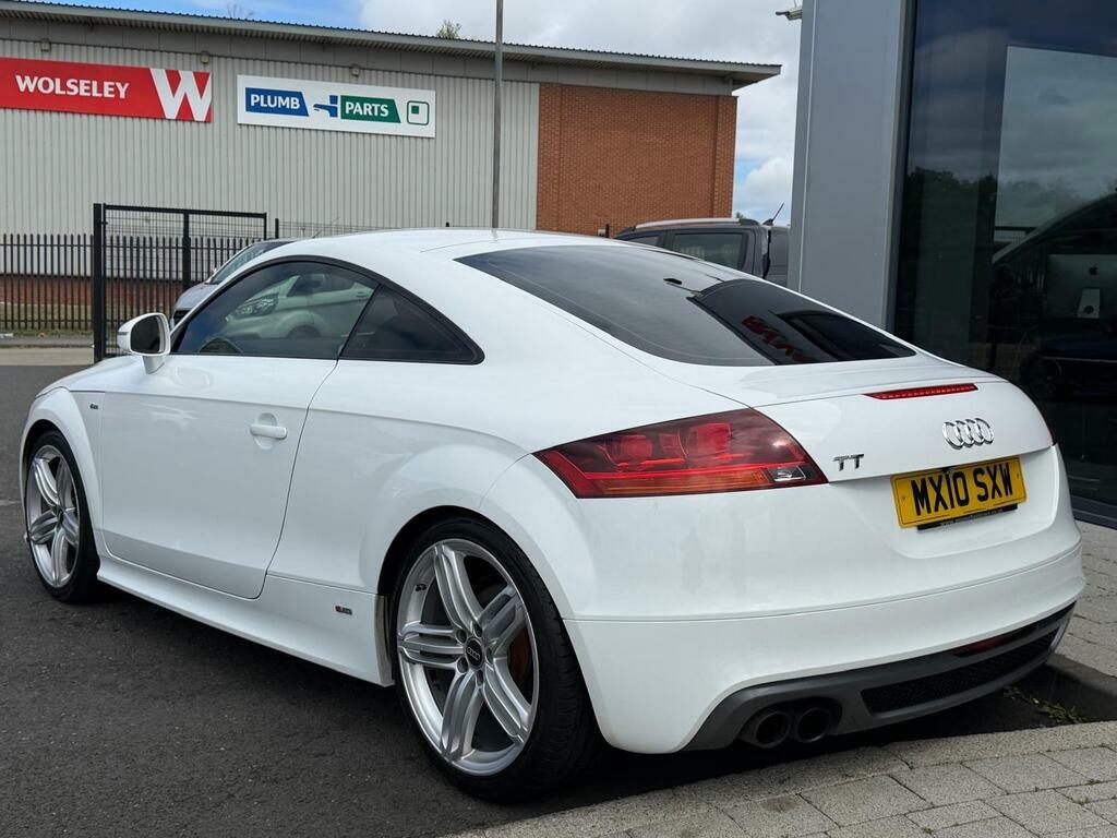 Audi TT 2.0 Tdi S Line Quattro Euro 5 White #5