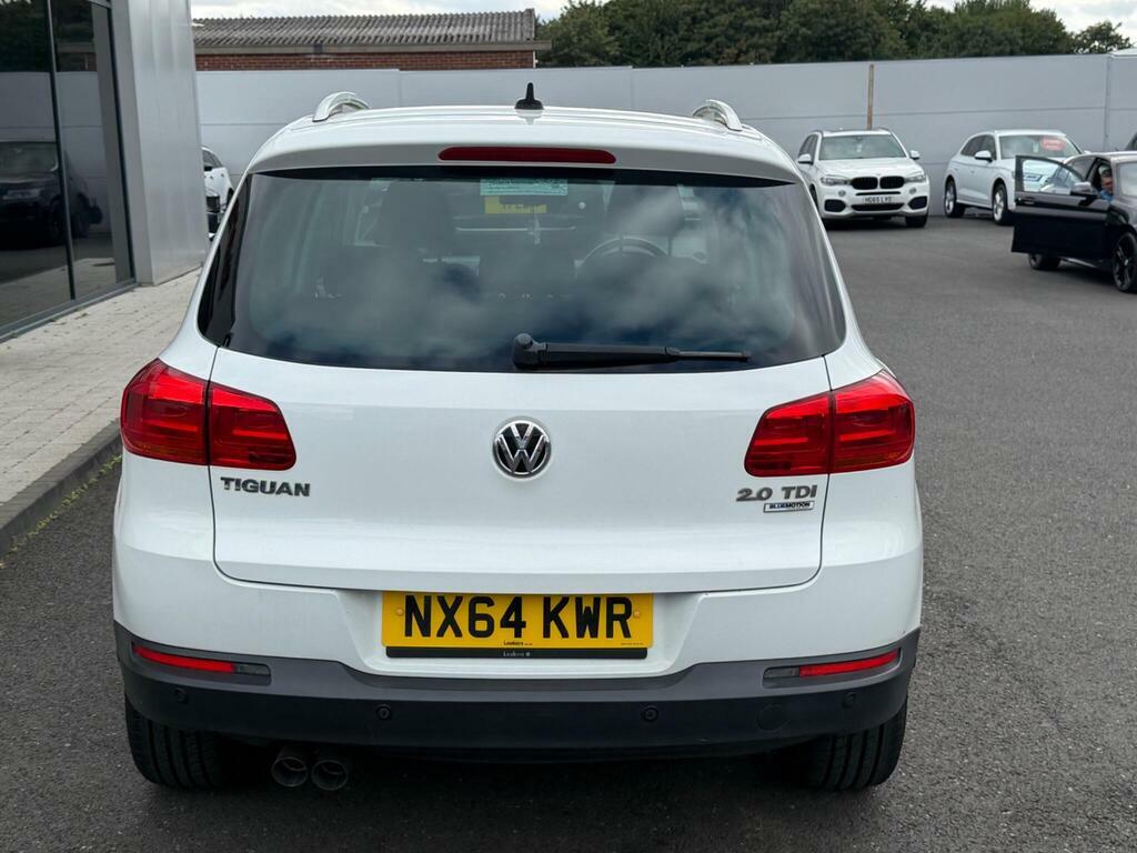 Volkswagen Tiguan 2.0 Tdi Bluemotion Tech Match 2Wd Euro 5 S S White #4