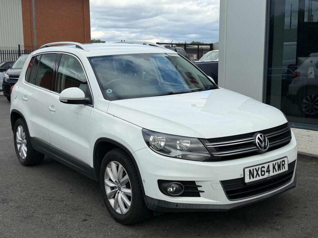 Volkswagen Tiguan 2.0 Tdi Bluemotion Tech Match 2Wd Euro 5 S S White #2