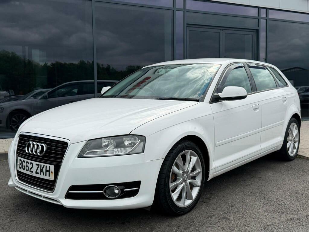 Audi A3 2.0 Tdi Sport Sportback Euro 5 Ss White #1