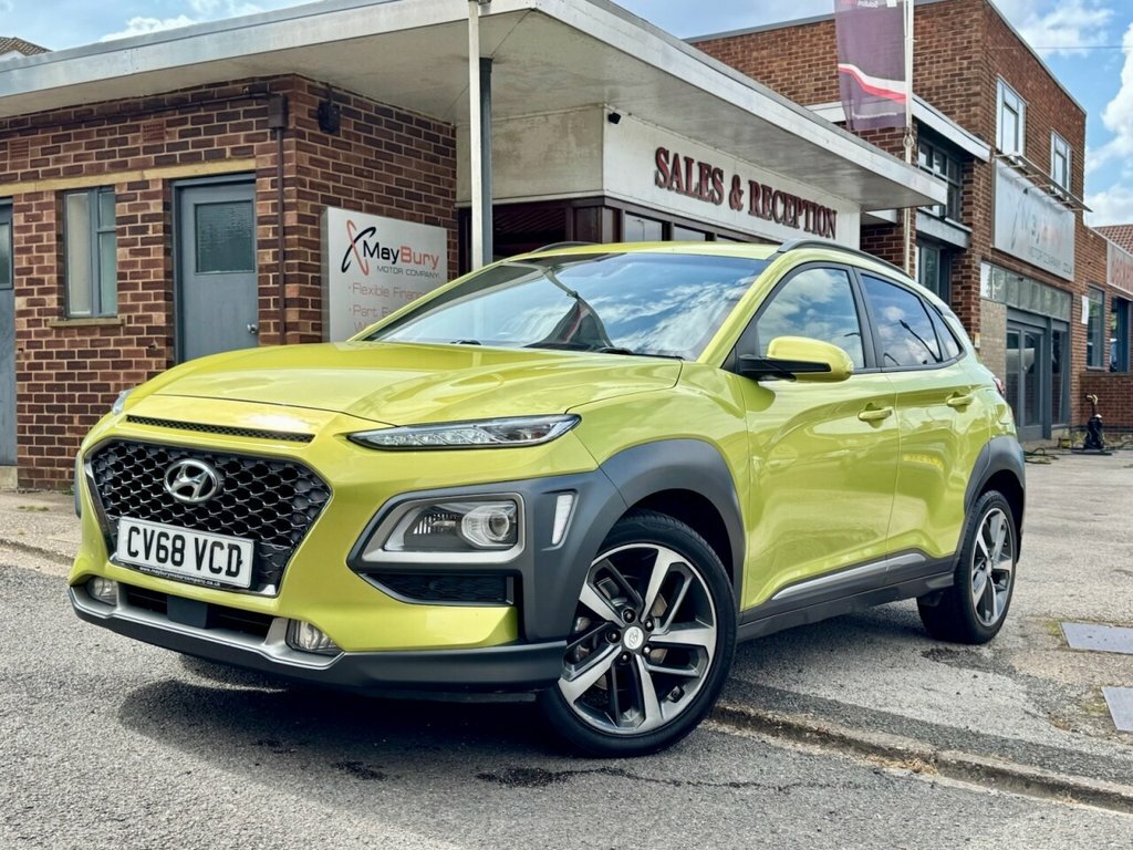 Hyundai Kona 1.6L Premium Gt CV68VCD Yellow