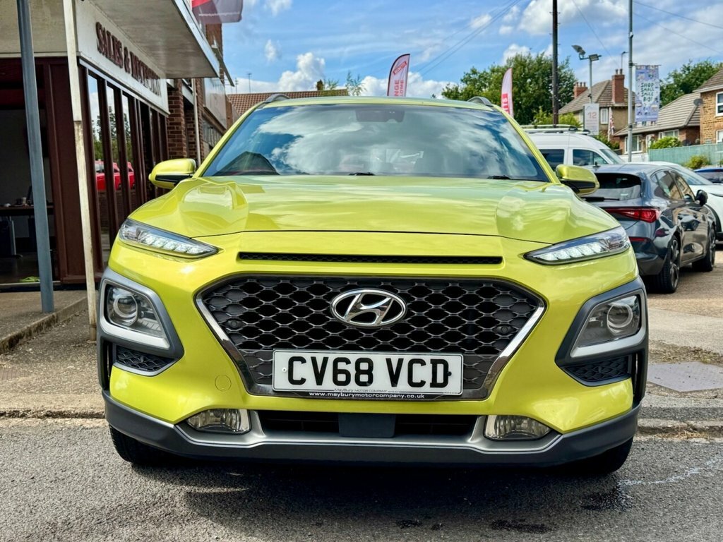 Hyundai Kona 1.6L Premium Gt CV68VCD Yellow #2