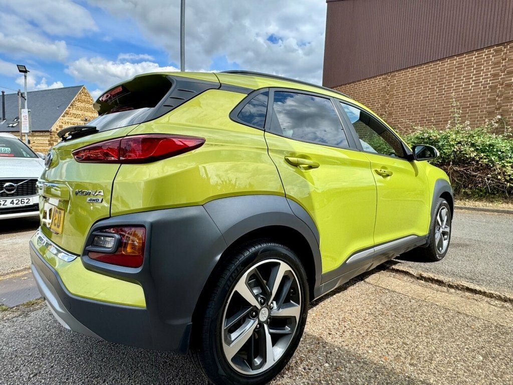 Hyundai Kona 1.6L Premium Gt CV68VCD Yellow #5